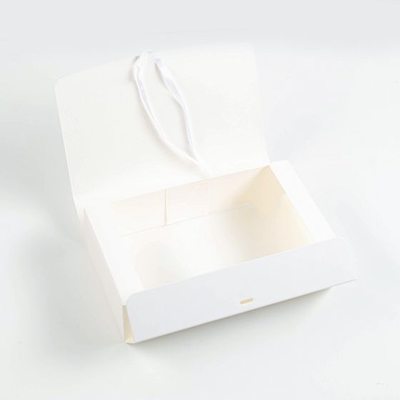 !Коробка складная 5 штук белая, 20 х 12 х 5 см
