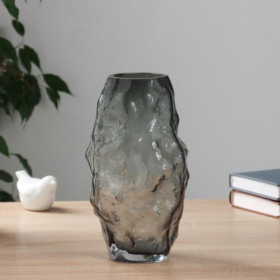 Ваза настольная «Дагмар», 23.5×10 см, стекло