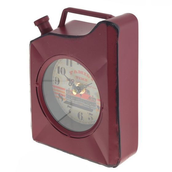 Часы настольные декоративные, Д14 Ш5 В17,5 см, (1хАА не прилаг.)