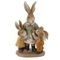 Фигурка декоративная "Зайцы", L11 W6,5 H16,5 см