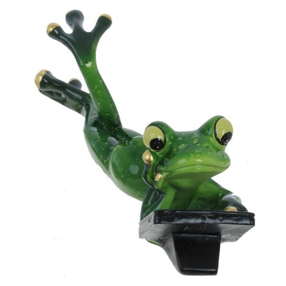 Фигурка декоративная &quot;Лягушка&quot;, Д18 Ш5 В6 см