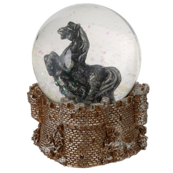 Фигурка декор в стекл шаре &quot;Лошадь&quot;, L7 W7,5 H8,5 см, 2в.