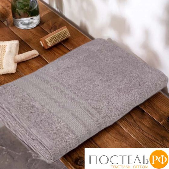 Полотенце Kарвен &quot;PETEK BORDUR DUZ &quot;Lux Cotton 50*90 1шт махра H 5159 lila