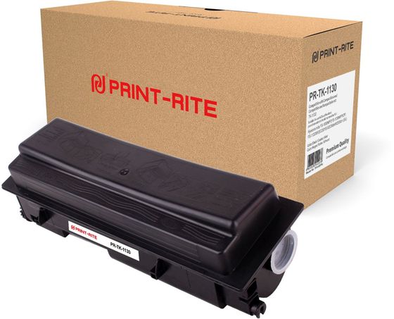 Картридж лазерный Print-Rite TFK445BPRJ PR-TK-1130 TK-1130 черный (3000стр.) для Kyocera FS-1030/1130