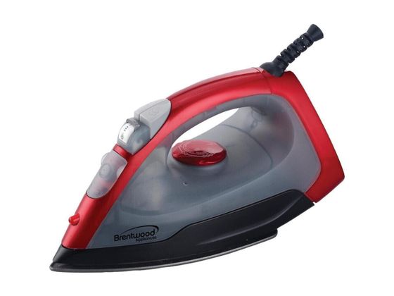 Brentwood MPI-54 Non-Stick Steam Iron - Red