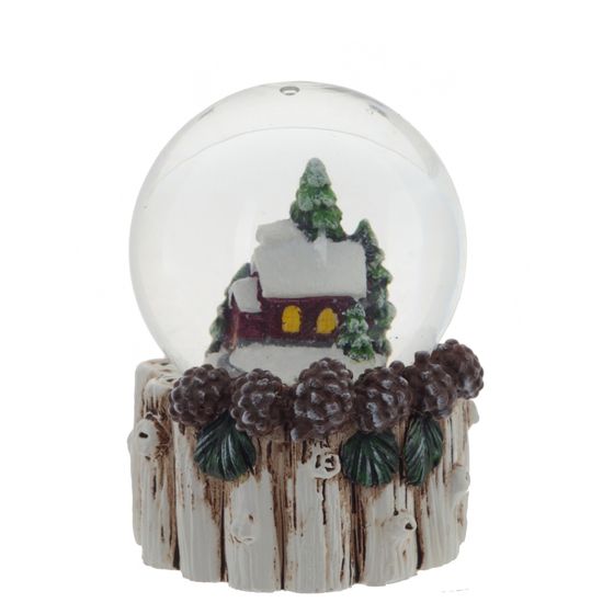 Фигурка декор в стекл шаре &quot;Домик&quot;, D 4.5 см, L4,5 W4,5 H6 см, 3в.