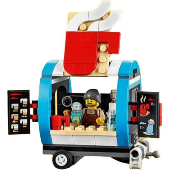 LEGO Симпатичная кофейная тележка Строительные блоки 149 40488