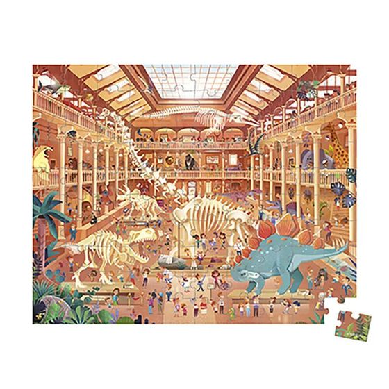 JANOD Museum Natural History Puzzle 100 pieces