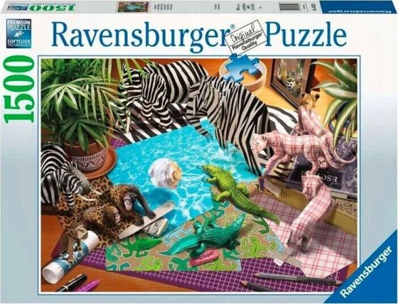 Ravensburger Puzzle 1500 шт. Origami Adventure 168224 RAVENSBURGER