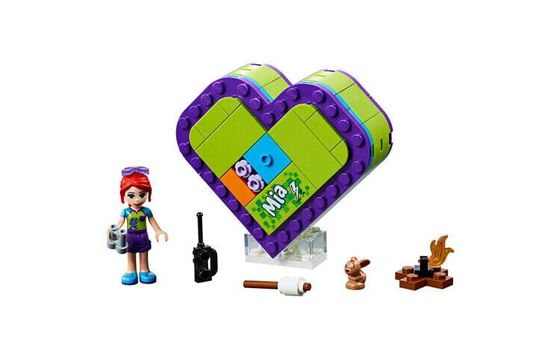 LEGO Good Friends Collection Строительные блоки 83 шт. Сердца Мии в коробке с сокровищами 41358