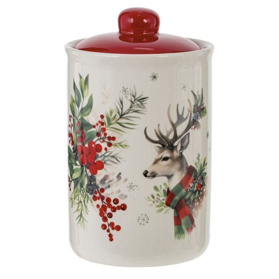 Ёмкость для сыпучих продуктов &quot;Олень&quot;, 680 мл, L10 W10 H16,5 см