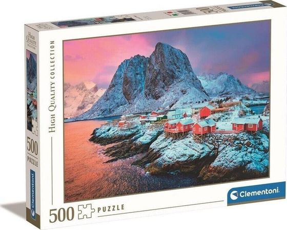 Clementoni CLE puzzle 500 HQ Hamnoy Village 35144