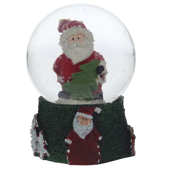 Фигурка декор в стекл шаре &quot;Дед Мороз/Снеговик/Мишка&quot;, D 4.5 см, L4,5 W4,5 H6 см, 4в.