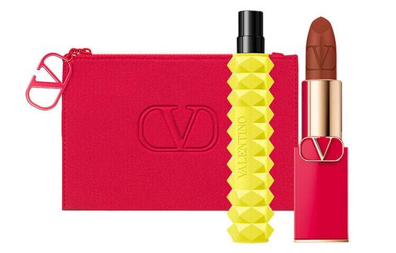 Valentino Limited Edition Stud Perfume Lipstick Set Freshen