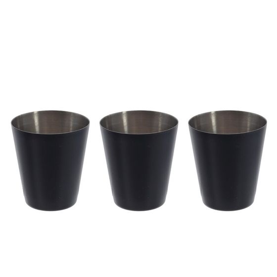 Набор из 4 предм: фляжка 240 мл, 3 стопки 30 мл, Д17 Ш22 В4,5 см