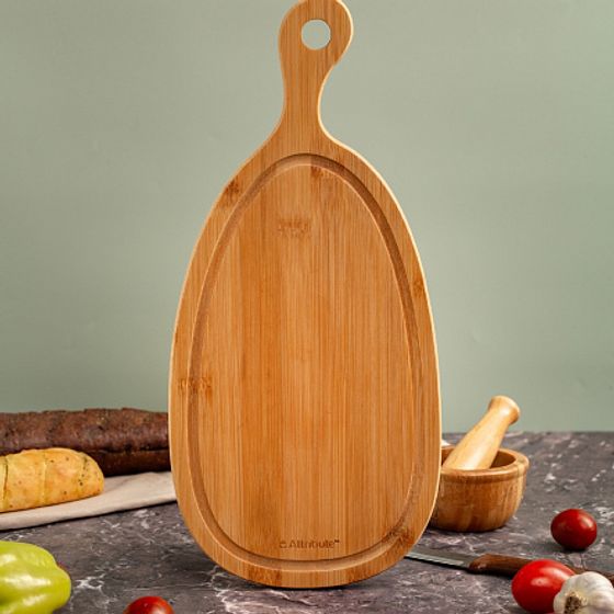 Разделочная доска BAMBOO CURVE 39х18х1.5см