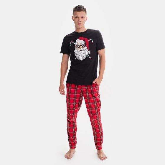 Пижама мужская KAFTAN &quot;Дед Мороз&quot; размер 52