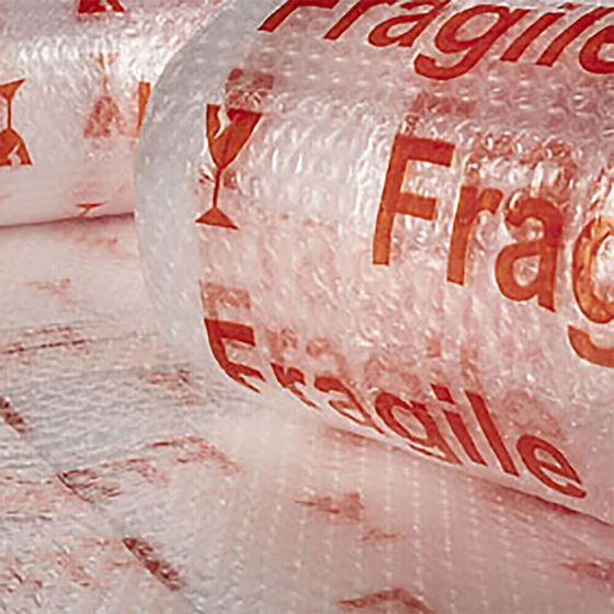 FUN AND GO 47222 Fragile Bubble Wrap 1.20 x 5 m