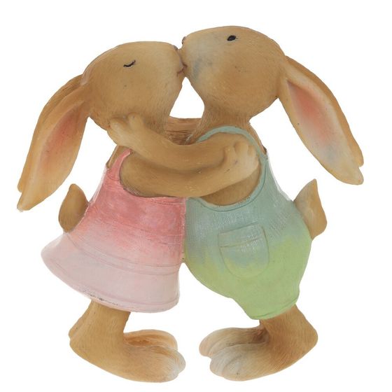 Фигурка декоративная &quot;Зайцы&quot;, L13 W6 H13 см