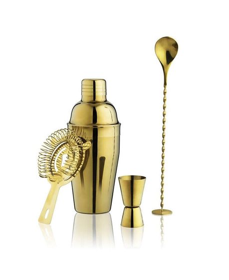 Gold Barware Set