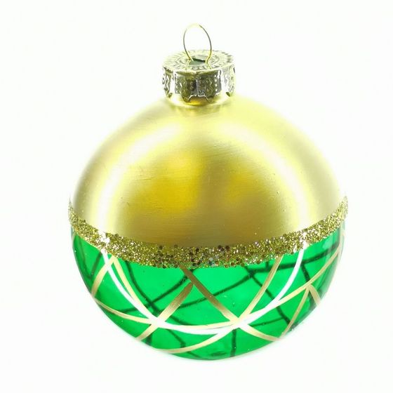 Украшение новогоднее &quot;Шар&quot;, D 8 см, L8 W8 H8 см, 2в.