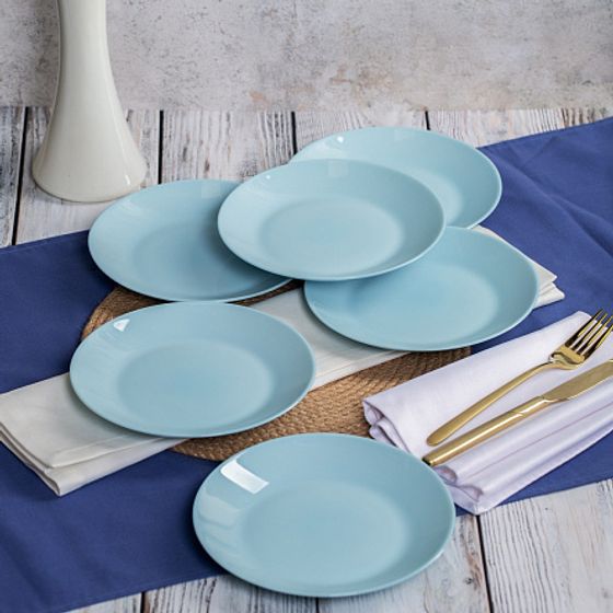 Тарелка десертная ZELIE PARADISE BLUE 18см