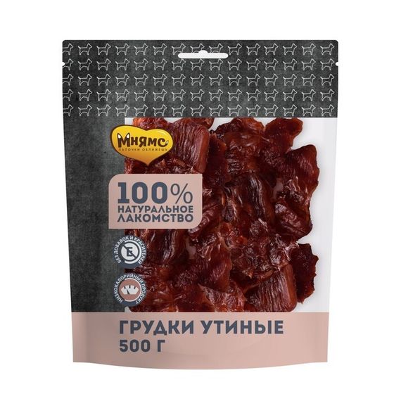 Лакомство &quot;Мнямс&quot; для собак, грудки утиные, 500 г