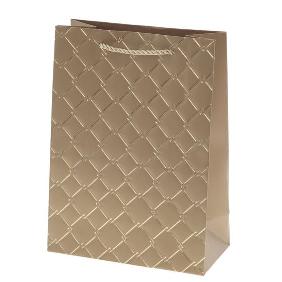 Пакет подарочный (бумага 210г/м2, блок микс 12шт), L18 W8,5 H24 см, 4в.