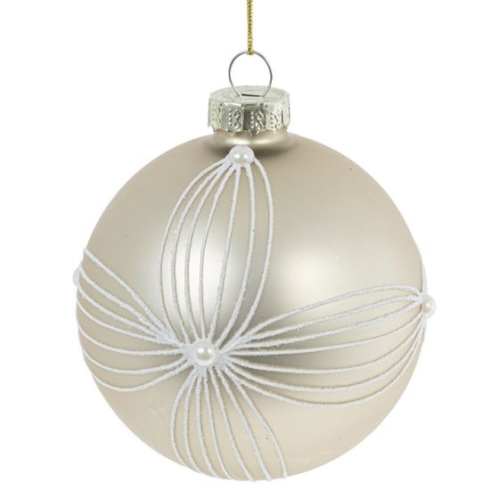 Набор из 12шт Украшение новогоднее &quot;Шар&quot;, D 8 см, L34 W25 H9 см