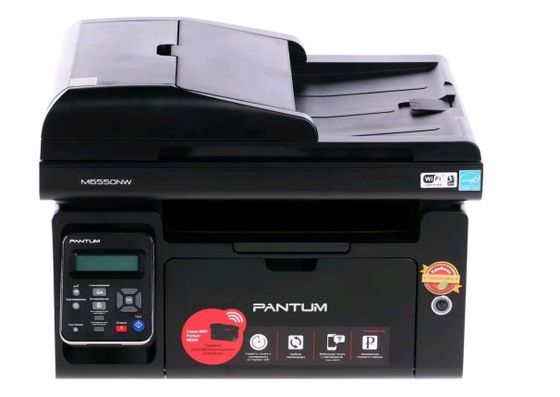 МФУ лазерное Pantum M6550NW A4 Net WiFi черный