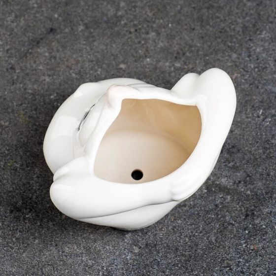 !Горшок "Мартышка" 11*10*8 см