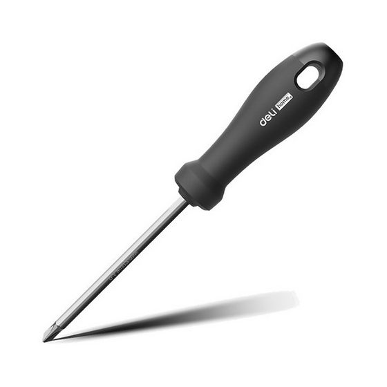 Отвертка двухсторонняя Deli HT1055 SL5+PH1 длина жала 100мм
