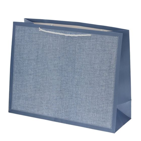 Пакет подарочный XL (бумага 250г/м2, блок 12шт), L55 W20 H37 см, 4в.