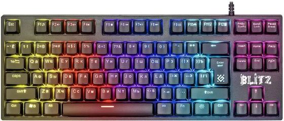 Клавиатура Defender Blitz GK-240L RU проводная черный 45240