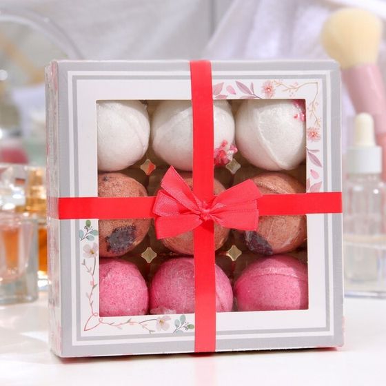 Набор бомбочек Candy bath bar &quot;La boite des bonbons&quot;, 9*40 г