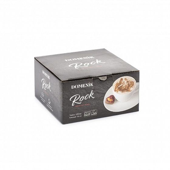 Чайная пара ROCK WHITE 200мл