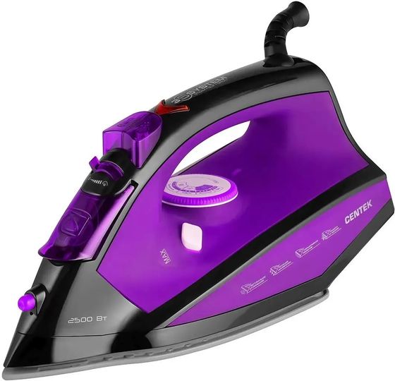 Утюг Centek CT-2355 2500Вт фиолетовый/черный