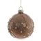 Украшение новогоднее "Шар", D 7.5 см, L7,5 W7,5 H9 см