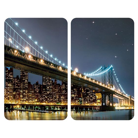 Разделочная доска Wenko Brooklyn Bridge 30 x 52 cm (2 штук)