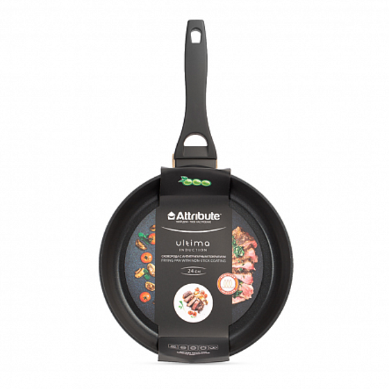 Сковорода глубокая ULTIMA 24см индукция