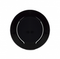 Тарелка обеденная ЛИЛИ ЧЕРНЫЙ 25см