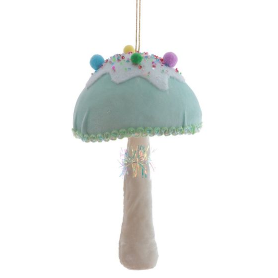 Изделие декоративное подвесное &quot;Гриб&quot;, L12 W12 H20 см, 2в.