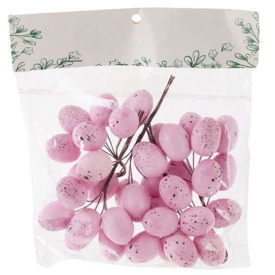 Набор из 6-ти изделий декоративных "Яйца пасхальные", L17 W3,5 H17,5/10 см