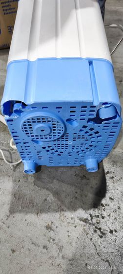 УЦЕНКА-Стиральная машина Renova WS-30ET белый/голубой, 3кг (Сломано 2 ножки, плохая упаковка)