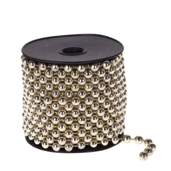 Украшение новогоднее &quot;Бусы&quot;, D 0.8 см, L1000 W0,8 H0,8 см, 2в.