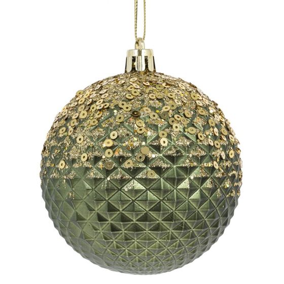 Набор из 12шт Украшение новогоднее &quot;Шар&quot;, D 8 см, L35 W27 H8,5 см