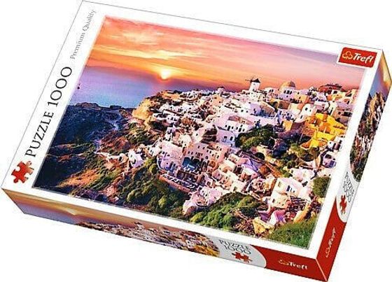 Trefl Puzzle Zachód słońca nad Santorini 1000 el. (10435)