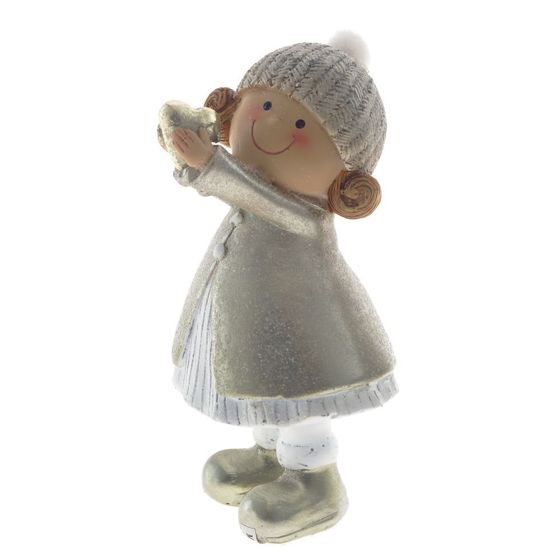 Фигурка декоративная &quot;Девочка&quot;, L7 W5 H12 см, 2в.