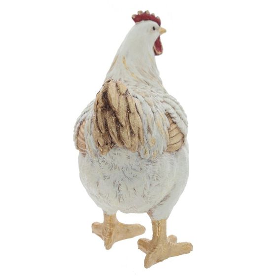 Фигурка декоративная &quot;Петух/Курица&quot; (блок 2шт), L18 W9,5 H20 см, 2в.