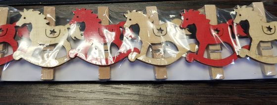 !Декоративное изделие "Лошадки" 6 штук